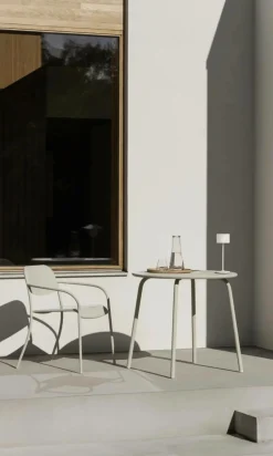 Blomus LED-lampe Farol Mini 19,5 cm^ Udendørsbelysning|Genopladelige Lamper
