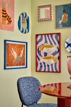 Sale Missy Illustration m/ramme Posters & Billeder