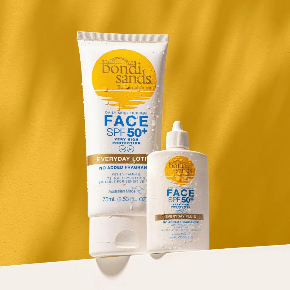 Outlet Spf 50+ Everyday Face Fluid 50Ml Solbeskyttelse