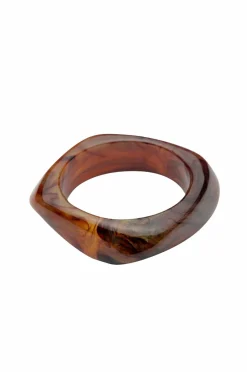 BOW19 Details Bangle Big Square^Dame Smykker