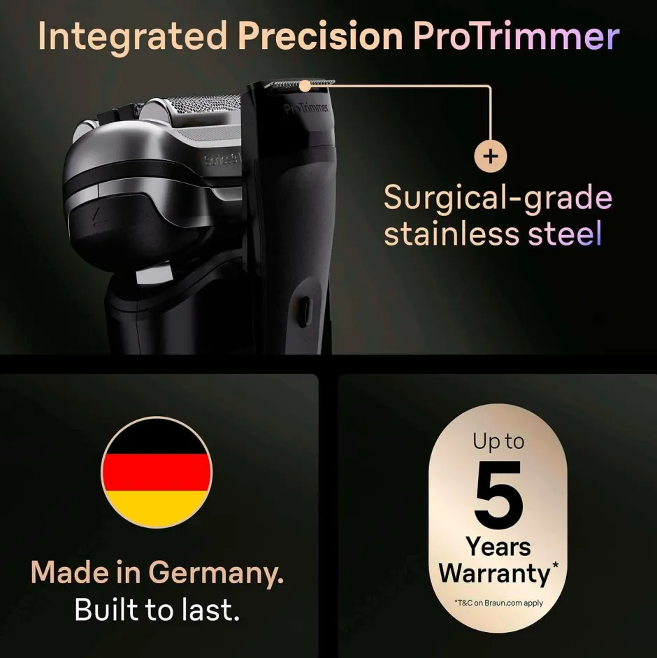 Braun Barbermaskine Serie 9 PRO+ 9600s^ Barbering|Barbering