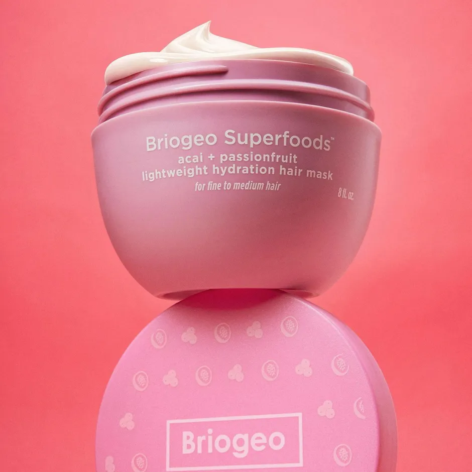 Briogeo SUPERFOODS™ Acai + Passionfruit Lightweight Hydration Hair Mask 240Ml^ Hår|Hår