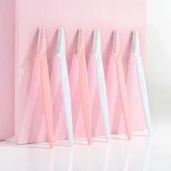 Outlet Angled Dermaplaners 6-pak Hårfjerning