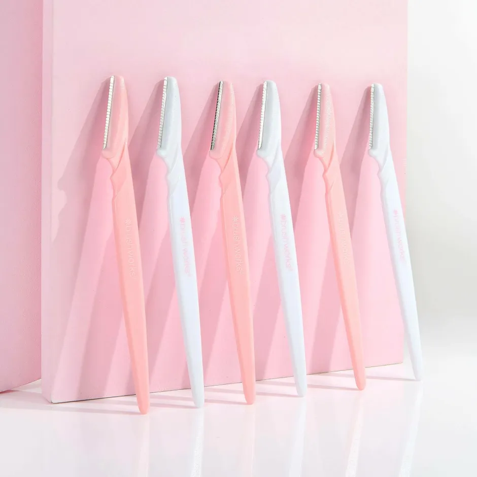 Outlet Angled Dermaplaners 6-pak Hårfjerning