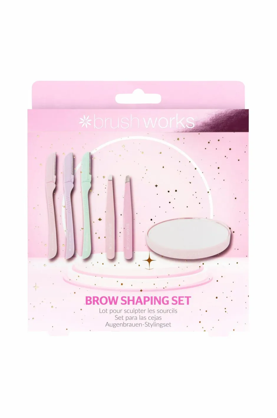 Brushworks Giftbox Brow Shaping Set^ Makeup