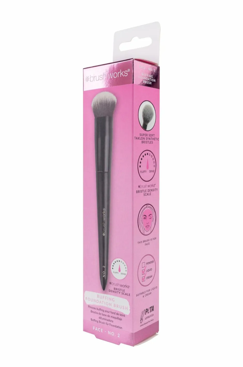Discount No. 2 Buffing Foundation Brush Makeupbørster