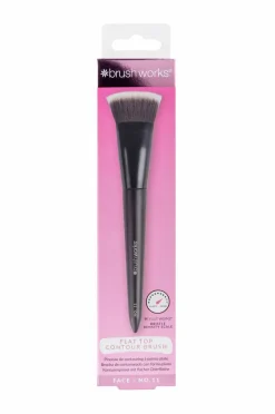 Brushworks No. 11 Flat Top Contour Brush^ Makeupbørster