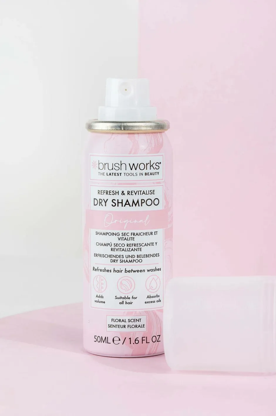 Brushworks Refresh & Revitalise Floral Dry Shampoo^ Styling