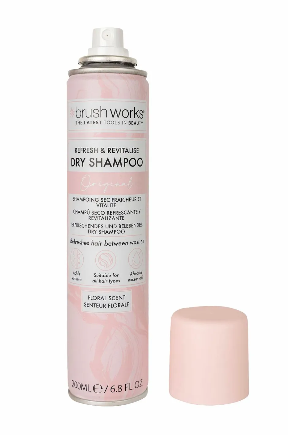 Brushworks Refresh & Revitalise Floral Dry Shampoo^ Styling