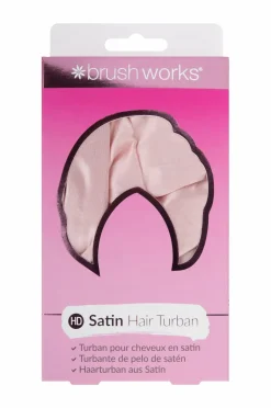 Brushworks Satin Hair Turban^ Håraccessories