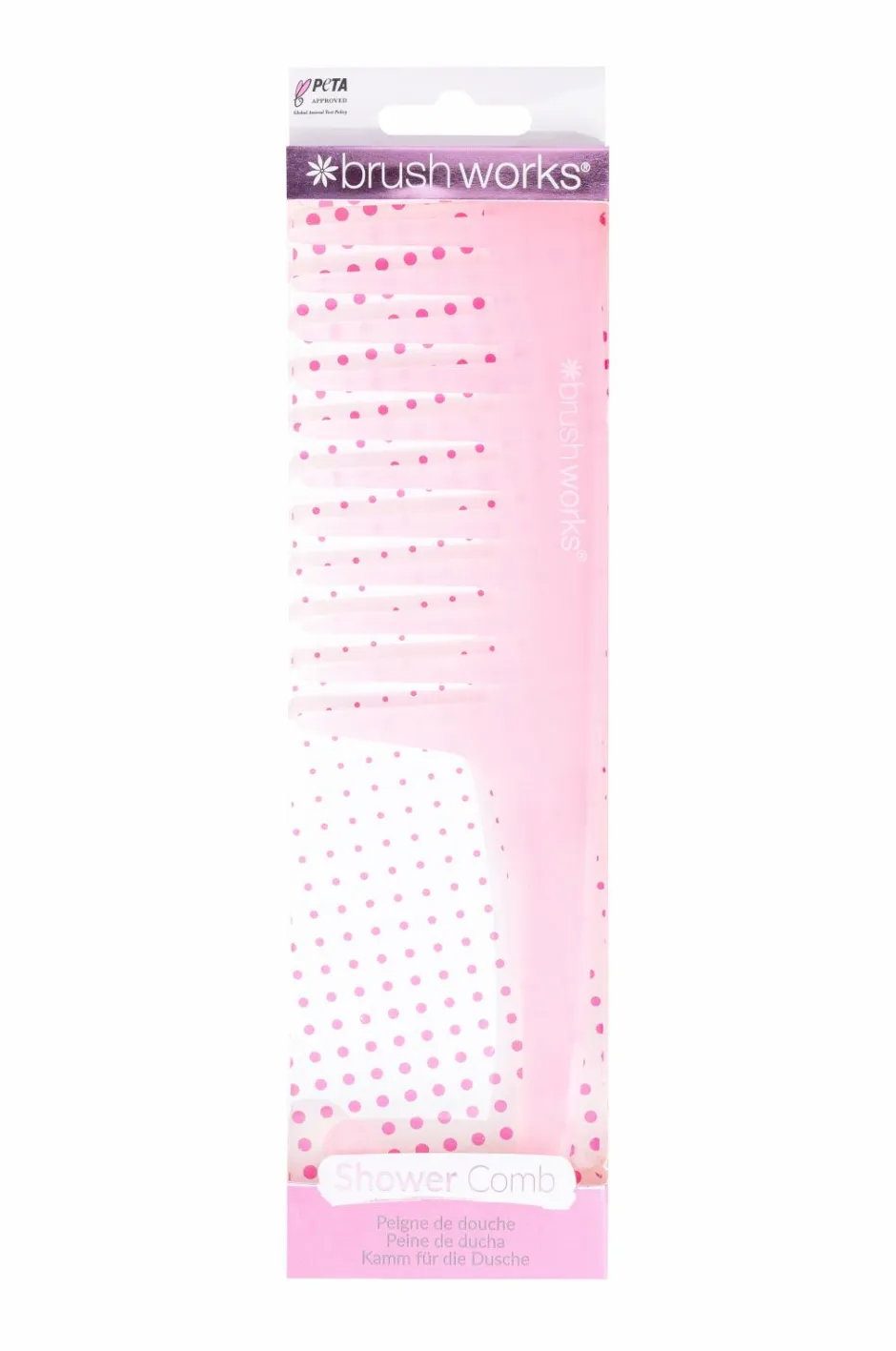 Brushworks Shower Comb^ Hårbørster