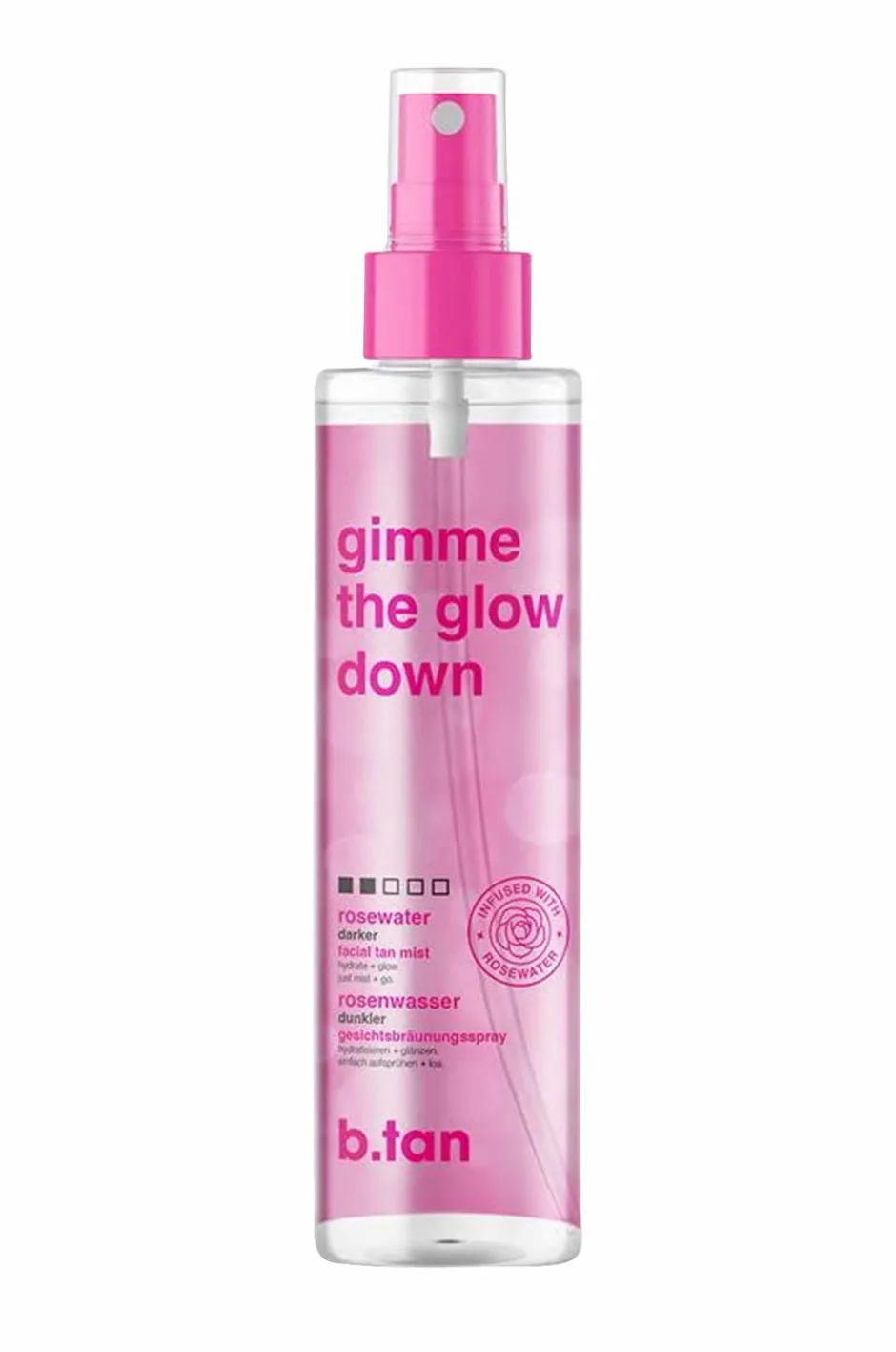 Outlet Gimme The Glow Down Facial Tan Mist 190 Ml Kropspleje|Kropspleje
