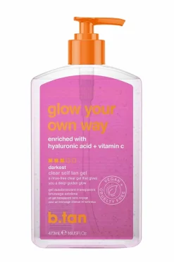 New Glow Your Own Way Clear Self Tan Gel 473Ml Kropspleje|Kropspleje