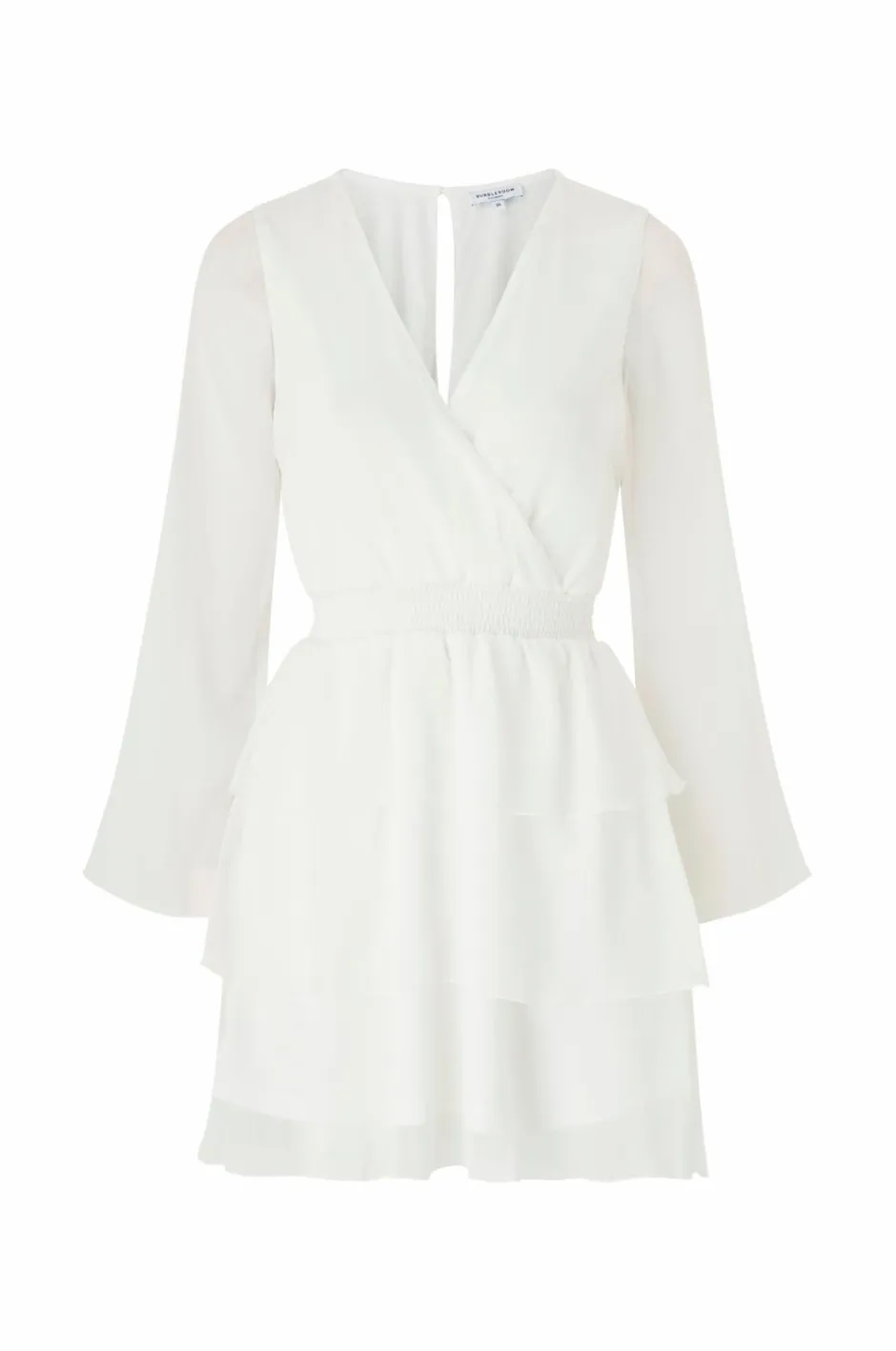 Bubbleroom Kjole Frill Chiffon^Dame Kjoler