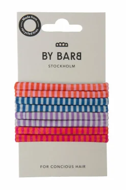 ByBarb Hair Tie Multifarvet, striber^Dame Håraccessories