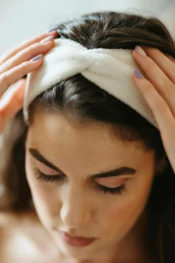 ByBarb Organic Terry SPA Head Band^Dame Håraccessories