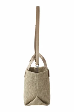 Calvin Klein Taske CK Raffia Small Tote Crossbody^Dame Tasker