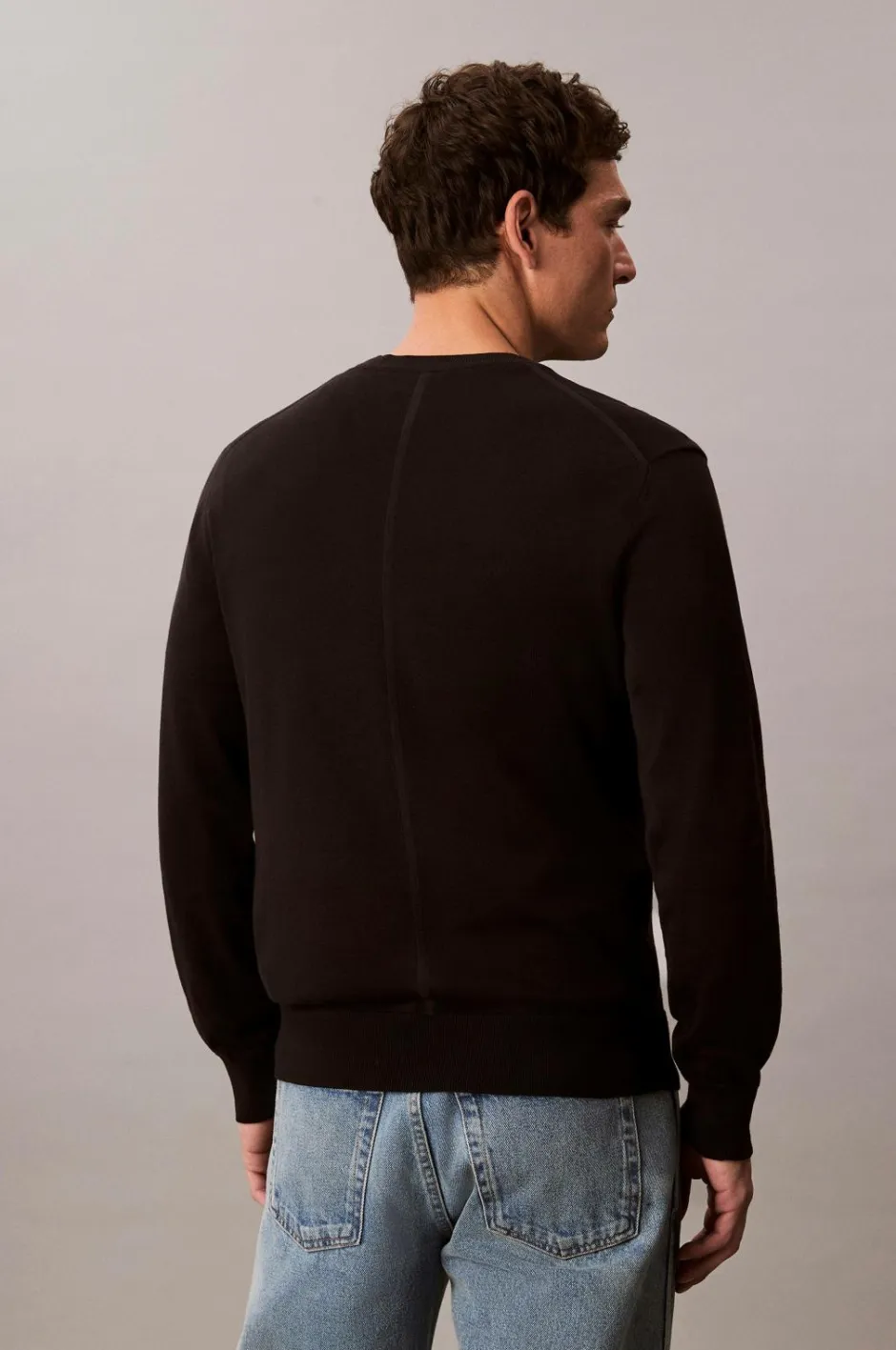 Sale Trøje LS Supima Cotton Crew 14gg Trøjer