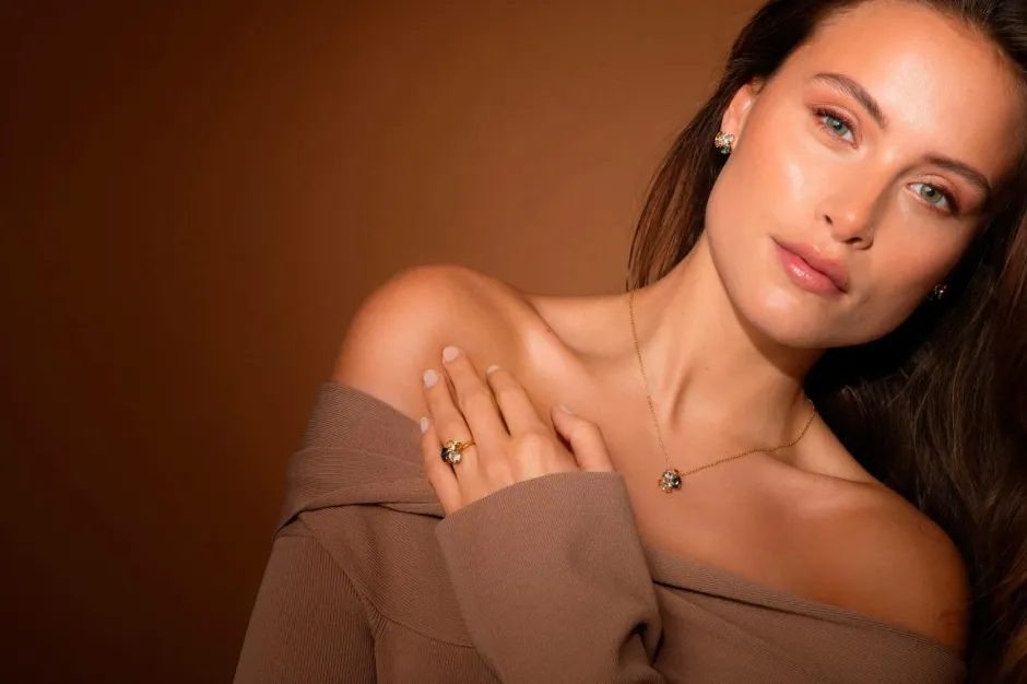 Clearance Ring Ana Gold Dame Smykker