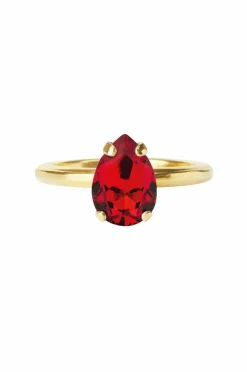 Caroline Svedbom Ring Petite Drop Gold^Dame Smykker
