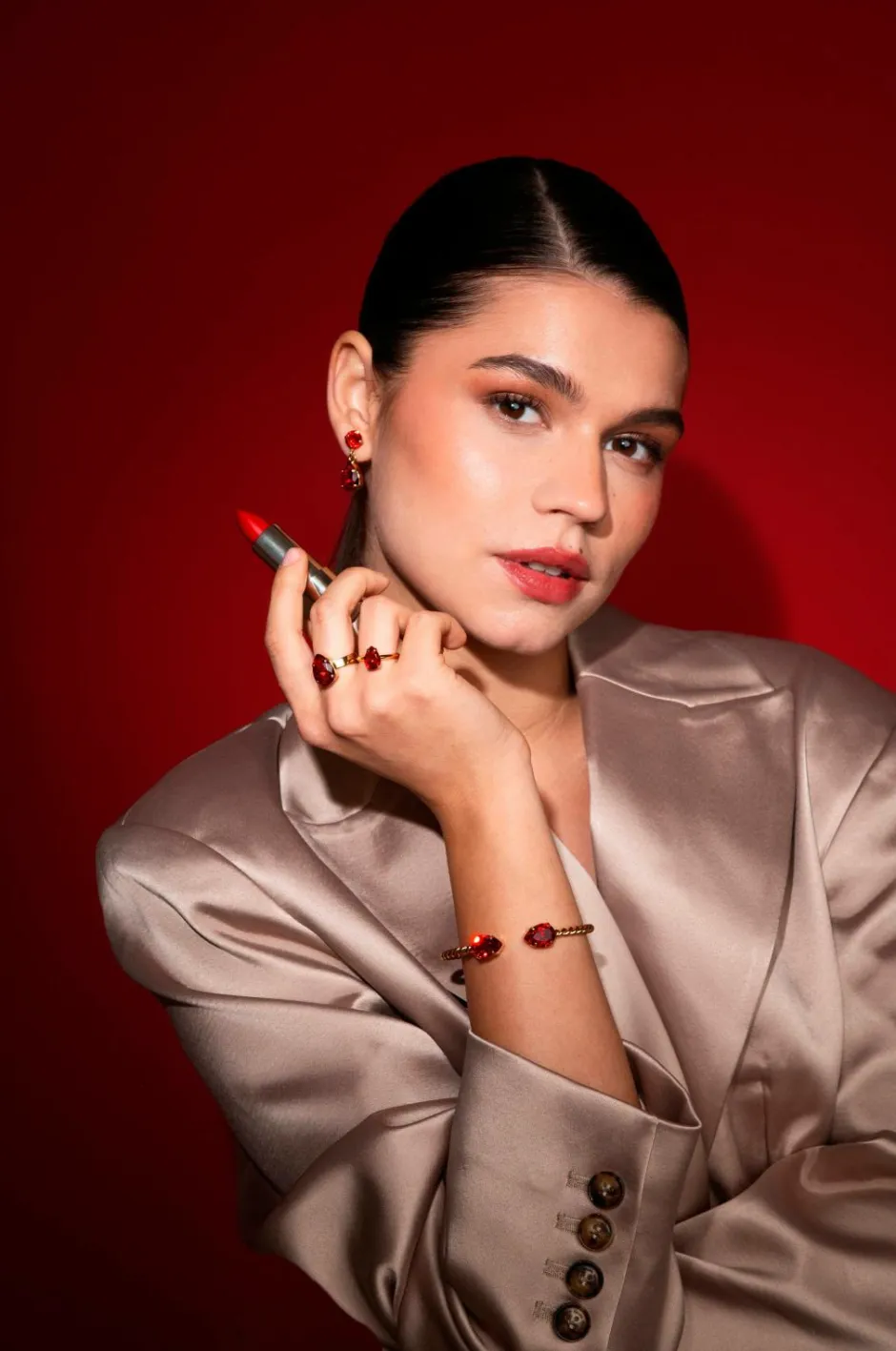 Caroline Svedbom Ring Petite Drop Gold^Dame Smykker