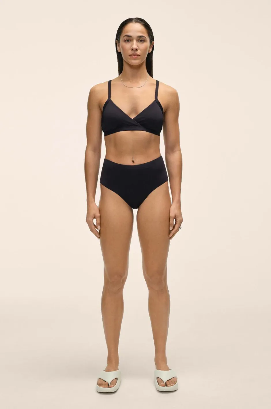 Discount Bikinitrusse High Waist Bikini Hipster Dame Badetøj|Badetøj