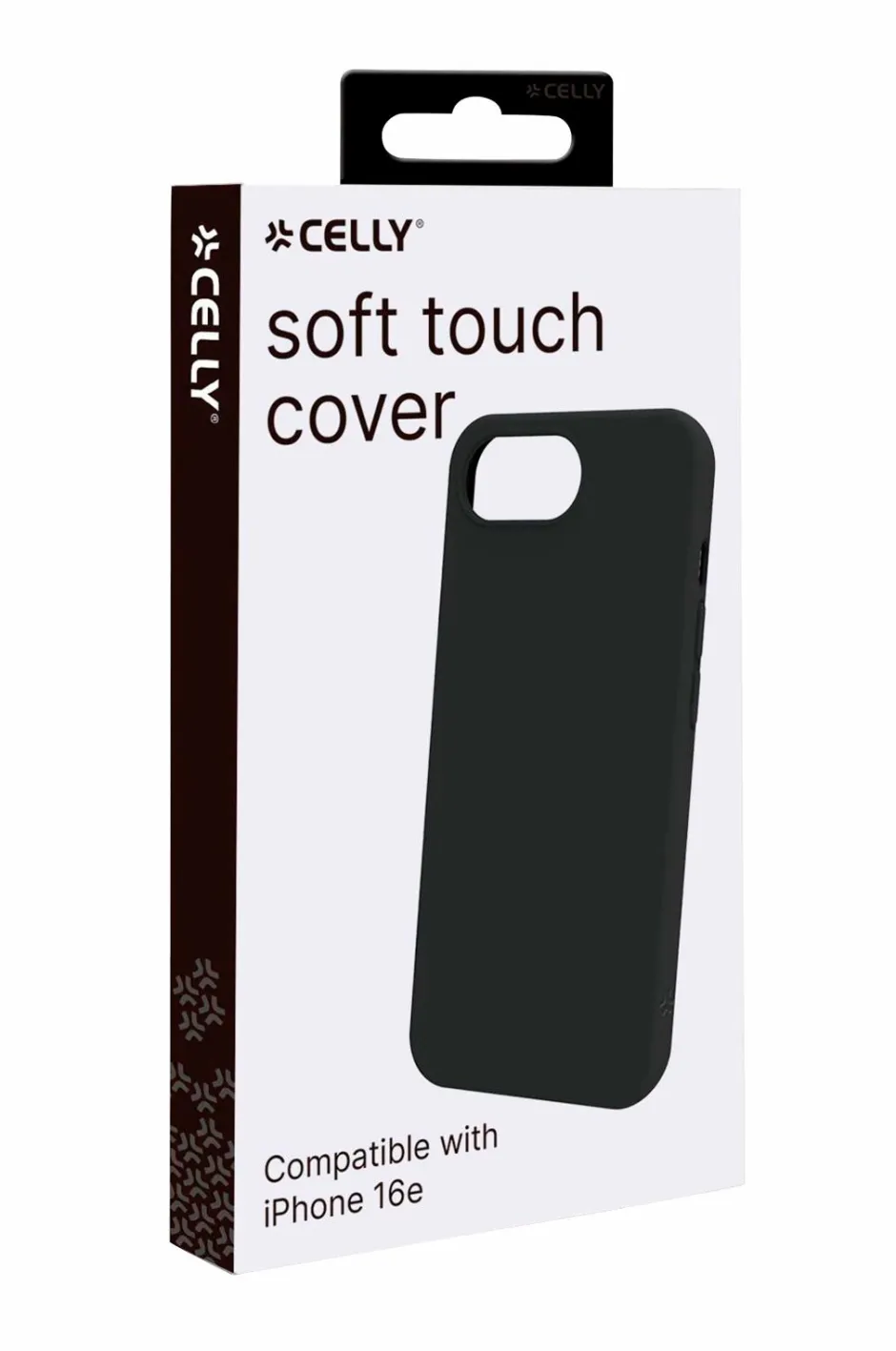 Celly Cromo Soft Rubber Case Iphone SE 4 Sort^ Mobiltelefoner, Tablets & Tilbehør