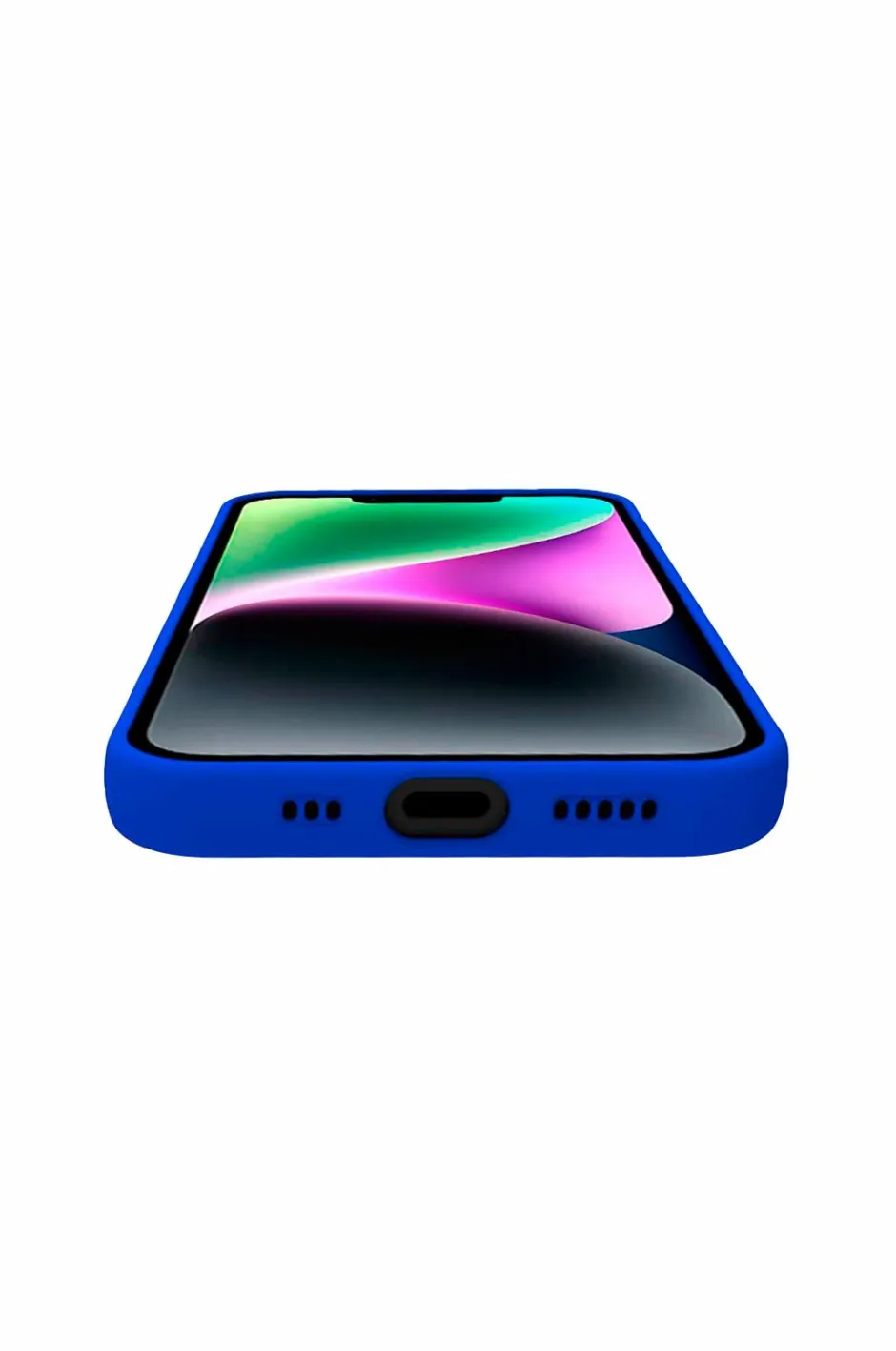 Celly Cromo Soft Rubber Case Iphone SE 4 Blue^ Mobiltelefoner, Tablets & Tilbehør