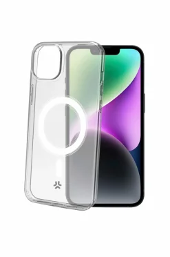Celly Gelskinmag TPU Cover MagSafe-kompatibel Iphone 15^ Mobiltelefoner, Tablets & Tilbehør