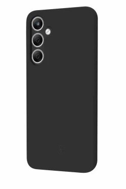 Celly Mobiltelefoncover Cromo Soft Rubber Case Galaxy A56 5G Svart^ Mobiltelefoner, Tablets & Tilbehør