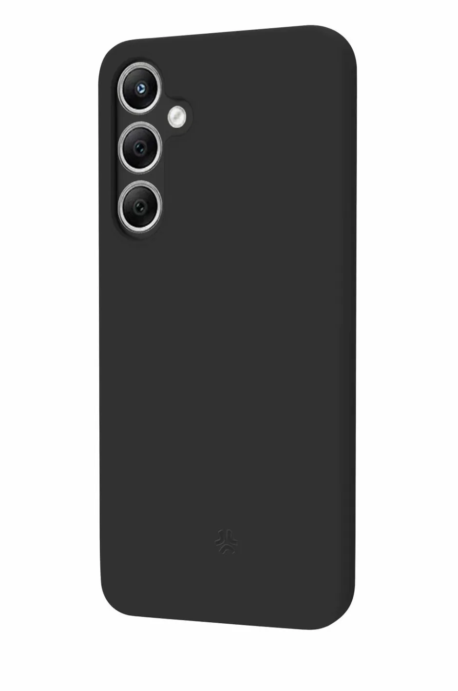 Celly Mobiltelefoncover Cromo Soft Rubber Case Galaxy A36 5G Svart^ Mobiltelefoner, Tablets & Tilbehør