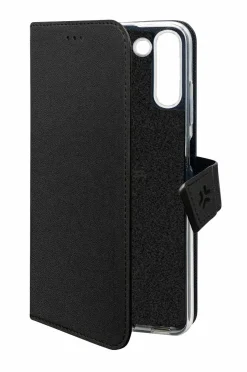 Celly Mobiltelefoncover Wally Wallet Case Galaxy A16 5g/4g Svart^ Mobiltelefoner, Tablets & Tilbehør