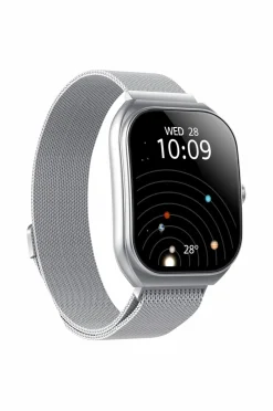 New Smartwatch Trainerwide Milanese Mesh Dame Ure|Træningsredskaber & Udstyr
