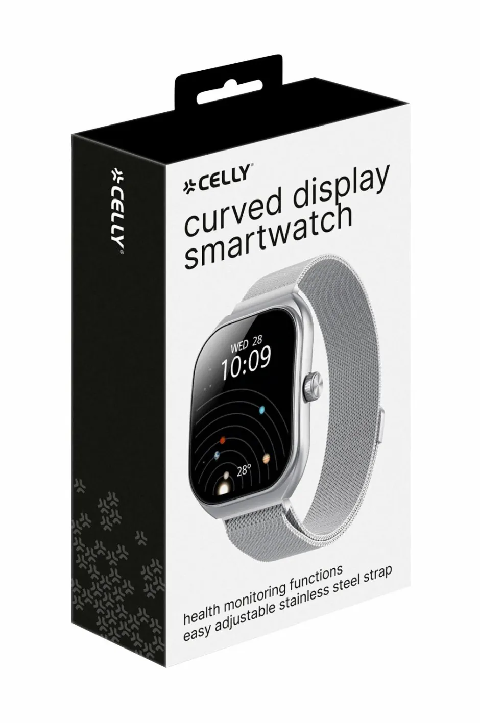 New Smartwatch Trainerwide Milanese Mesh Dame Ure|Træningsredskaber & Udstyr
