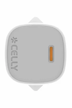 Celly Usb-oplader Gan 1 x Usb-c PD 25w + usb-c-kabel^ Mobiltelefoner, Tablets & Tilbehør