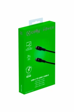 Online USB-PD USB-C - USB-C Cable 60W 3 m Computertilbehør