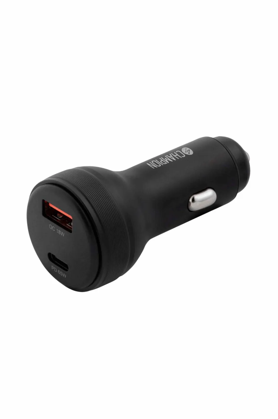 Champion Nordic Biloplader 83W 2-port QC/PD^ Mobiltelefoner, Tablets & Tilbehør