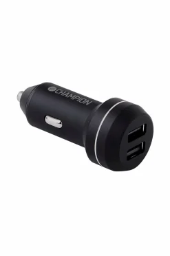 New Bilopladeren 24 W 2-port Mobiltelefoner, Tablets & Tilbehør
