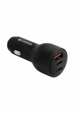 New Biloplader 30W 3-port QC/PD Mobiltelefoner, Tablets & Tilbehør
