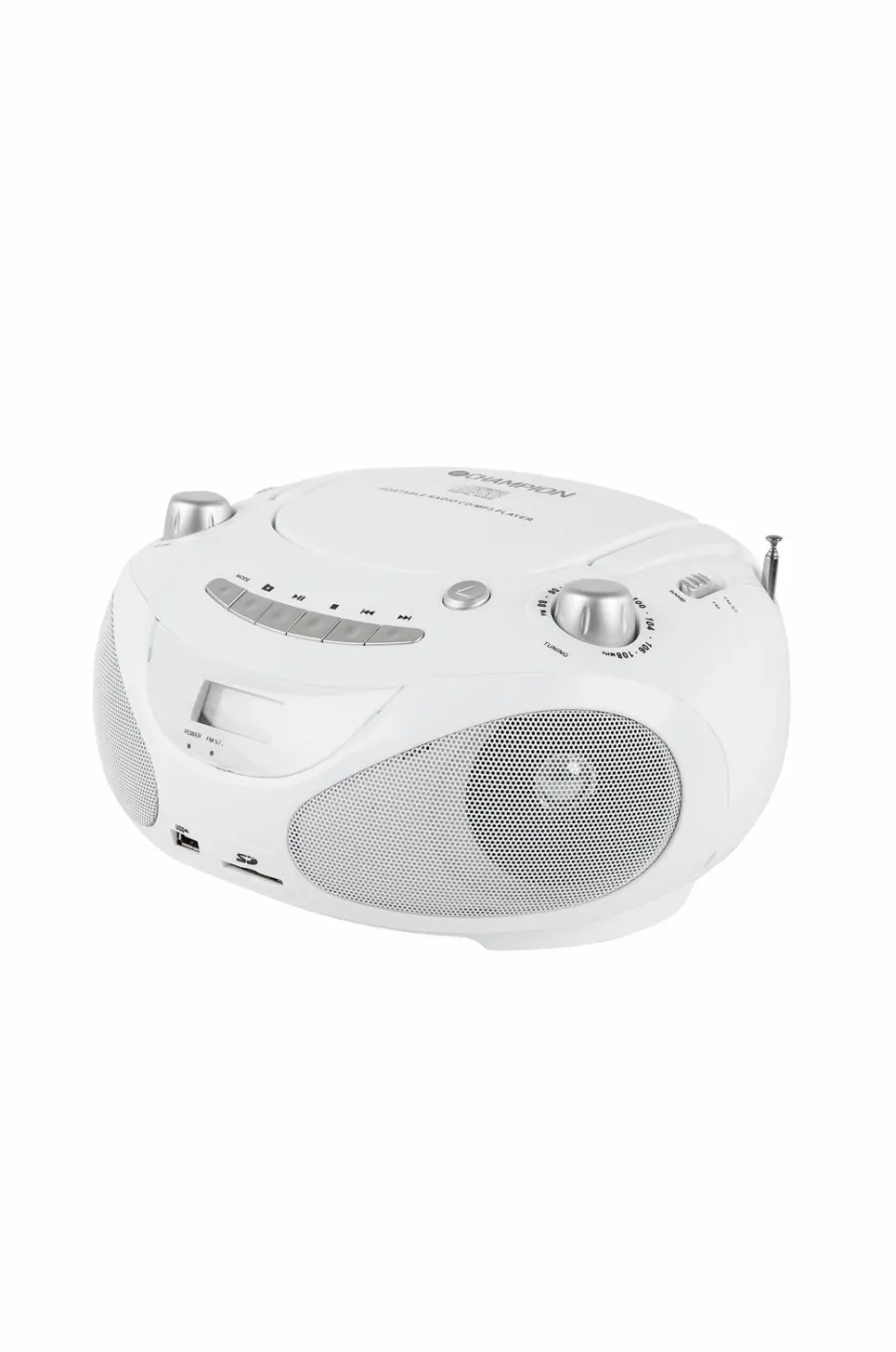 Best Boombox CD/Radio/MP3/USB White ABB200W Tv, Lyd & Det Smarte Hjem