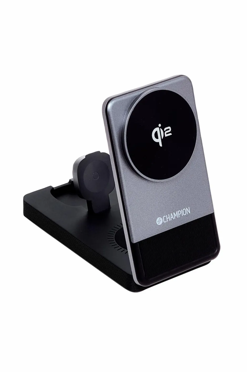 Hot Trådløs oplader Champion 3-in-1 Qi2 Mobiltelefoner, Tablets & Tilbehør