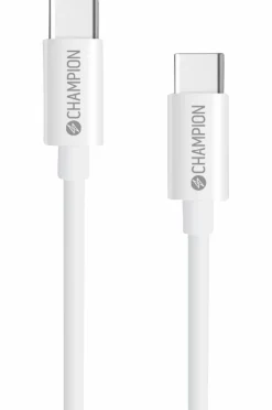 Champion Nordic USB-C-kabel 60W 3 m^ Mobiltelefoner, Tablets & Tilbehør
