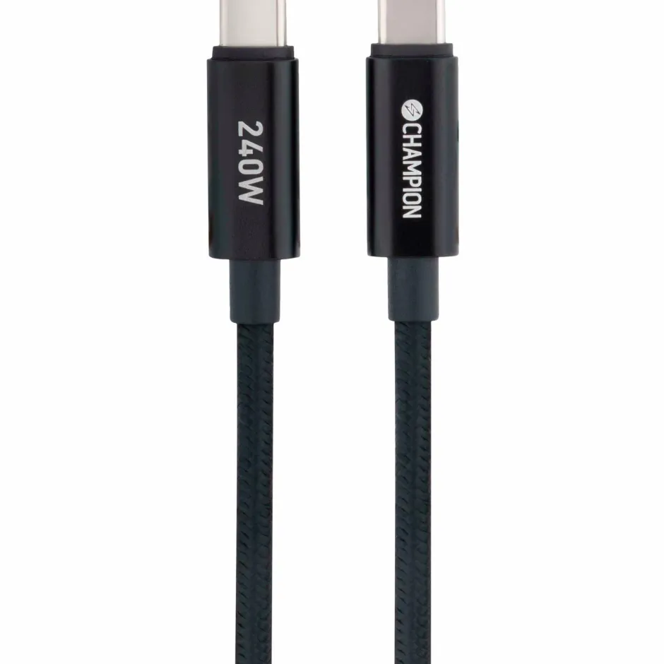 Champion Nordic USB-C kabel 240W 1m^ Computertilbehør