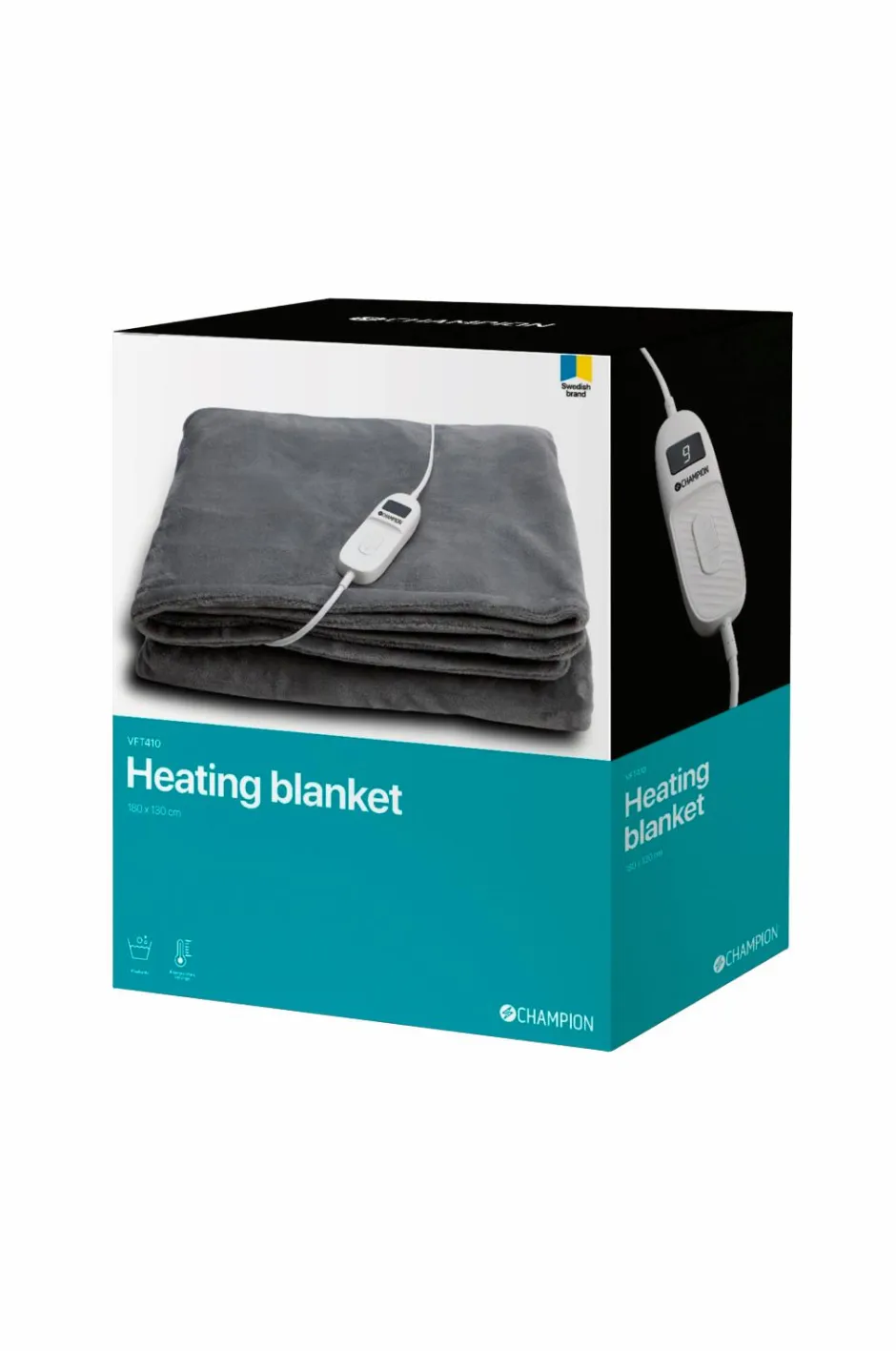 Outlet Varmetæppe 180x130 cm VFT410 Personlig Pleje