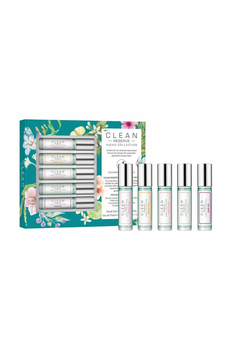 Online Gavesæt Reserve H2Eau Travel Size Rollerball Collection Edp 5 X 5 Ml Dufte|Gaveæsker