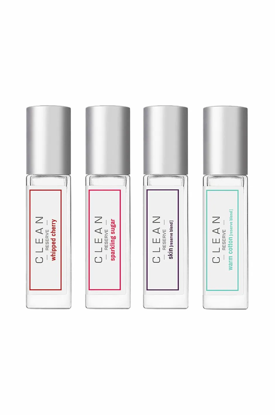 CLEAN Giftbox Reserve Layering Travel Spray Edp 4 X 5 Ml^ Dufte|Gaveæsker
