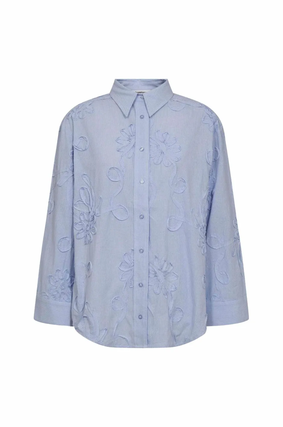 Clearance Skjorte XavierCC Stripe Flower Dame Skjorter & Bluser