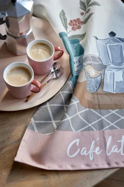 Køkkenhåndklæde Cafe Latte 50x76 Køkkentekstiler