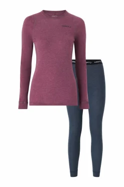 Craft Skiundertøj Core Wool Merino Set W^Dame Skiundertøj|Skiundertøj