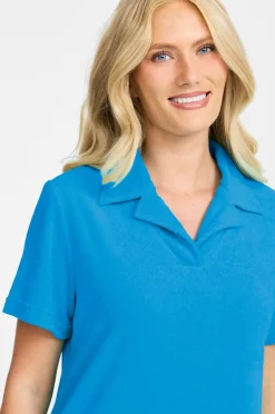 Damella Frotté-kjole Stretchterry Dress^Dame Strandtøj